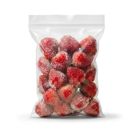 Fresas congeladas IQF Qory, presentación food service 1 kg